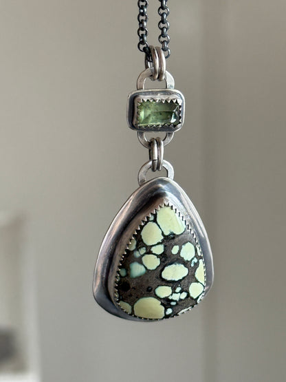 Desert Bloom Variscite Necklace