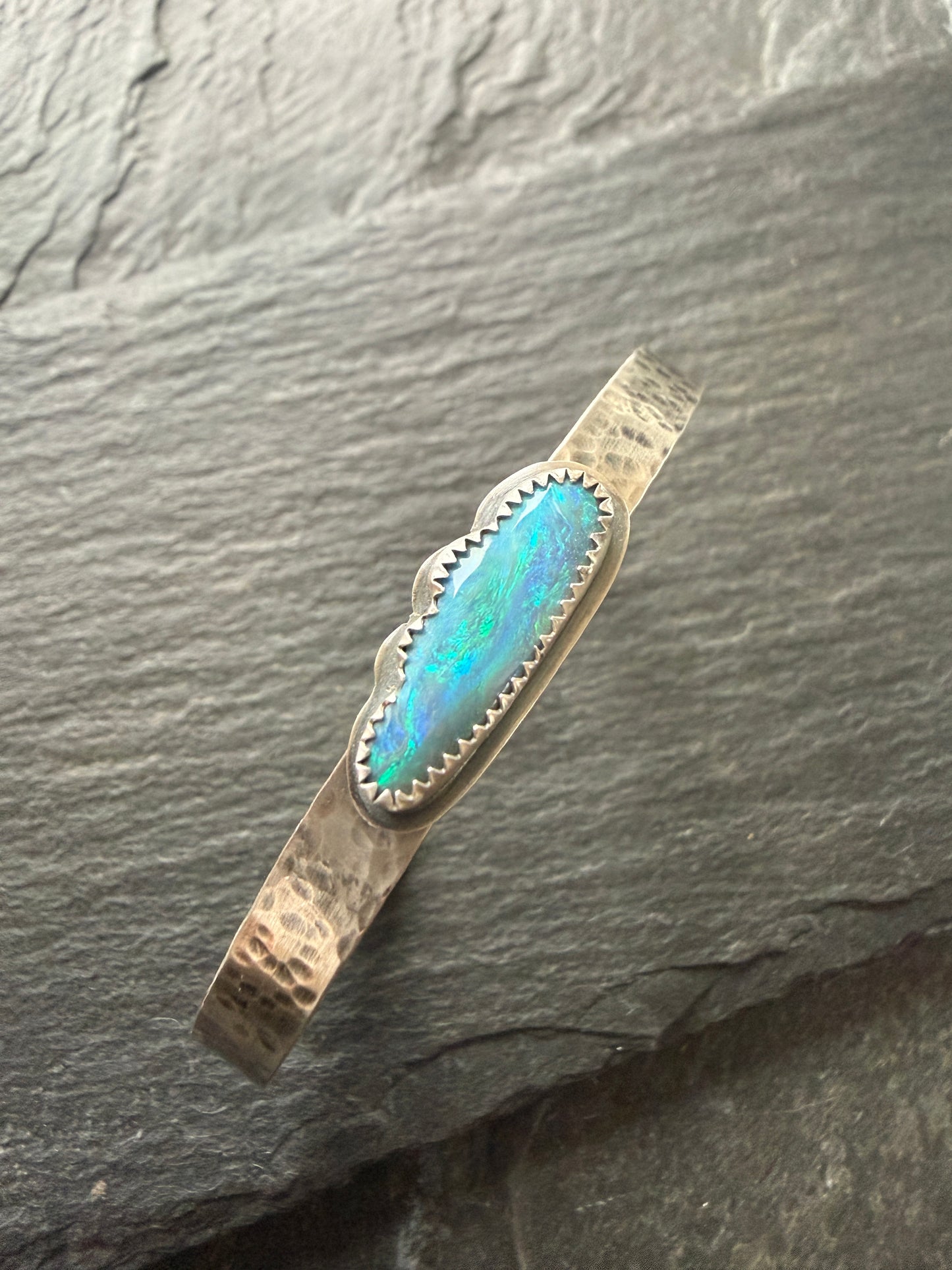 Boulder Opal Cloud Bangle