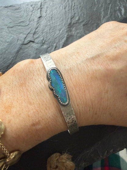 Boulder Opal Cloud Bangle