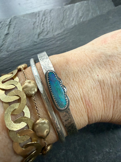 Boulder Opal Cloud Bangle