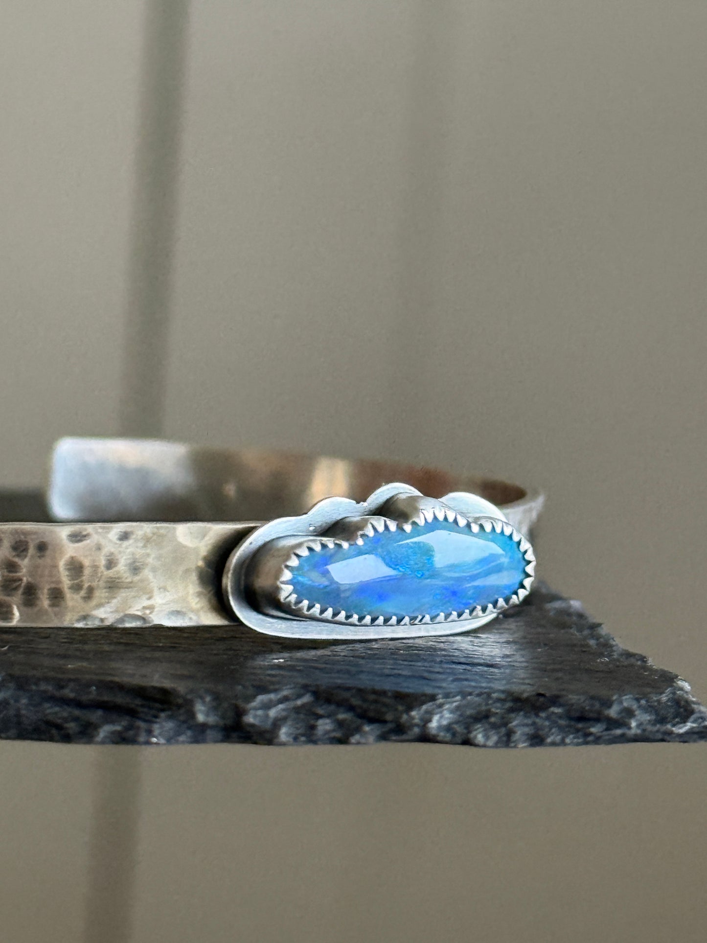 Boulder Opal Cloud Bangle