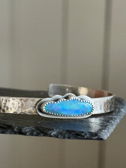 Boulder Opal Cloud Bangle