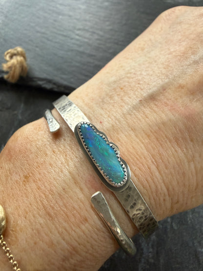 Boulder Opal Cloud Bangle