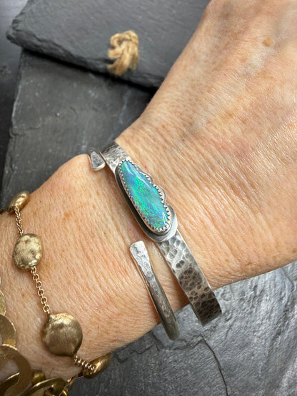 Boulder Opal Cloud Bangle