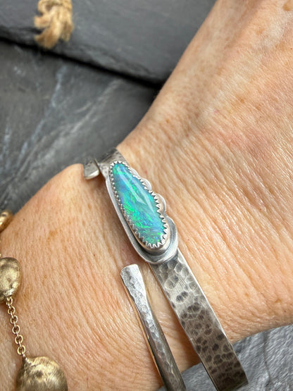 Boulder Opal Cloud Bangle