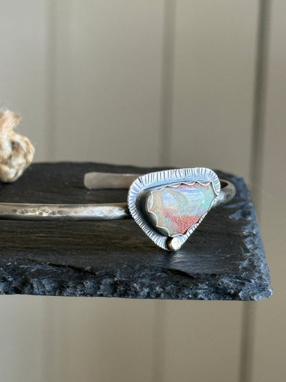 Open Opal Bangle Bracelet