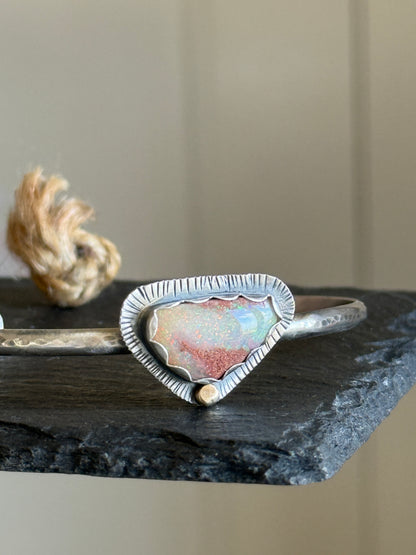 Open Opal Bangle Bracelet