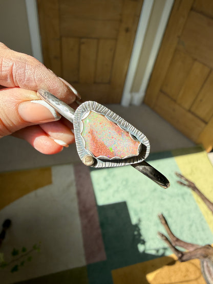 Open Opal Bangle Bracelet