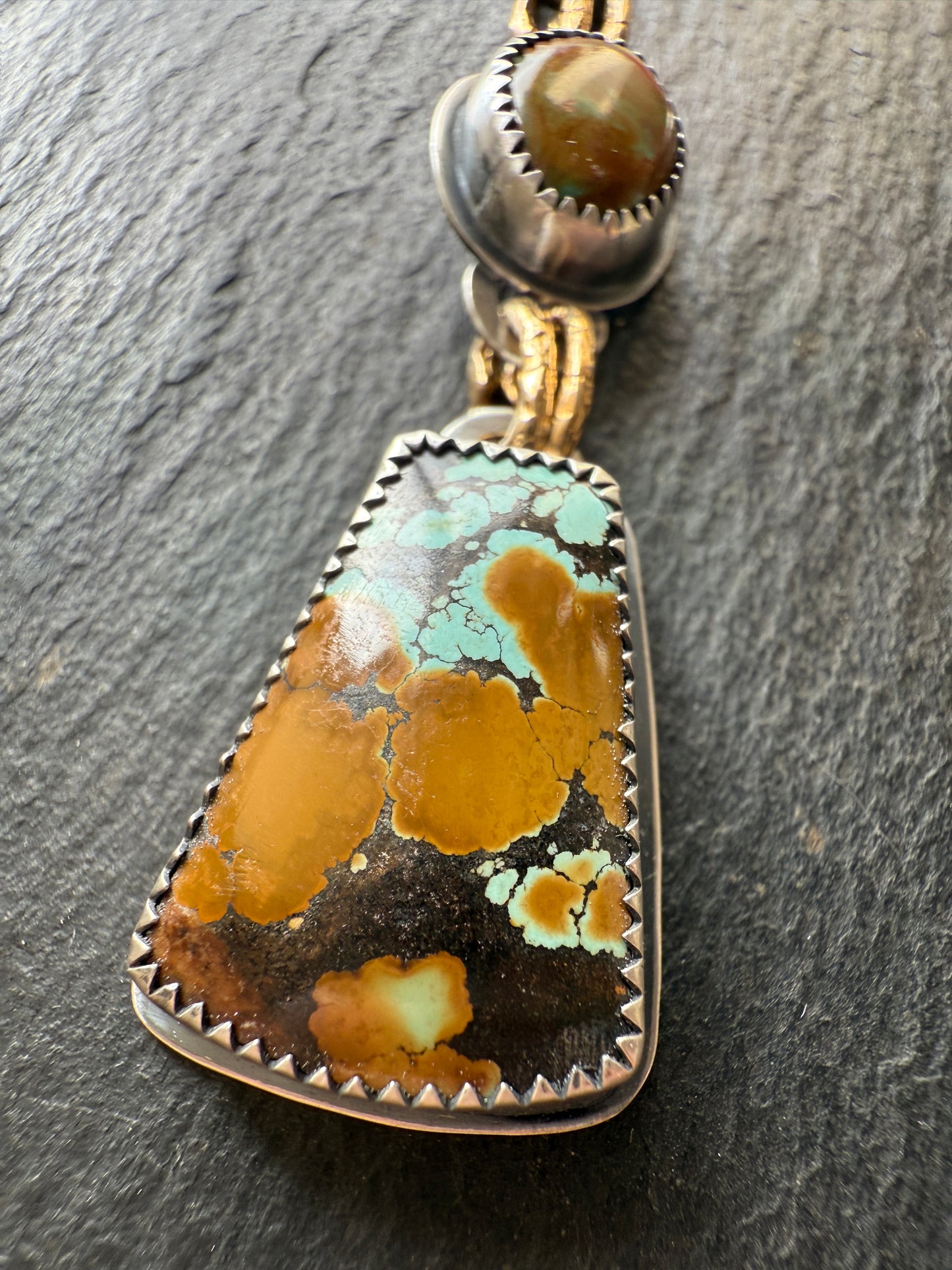 Multi Turquoise Charm Necklace