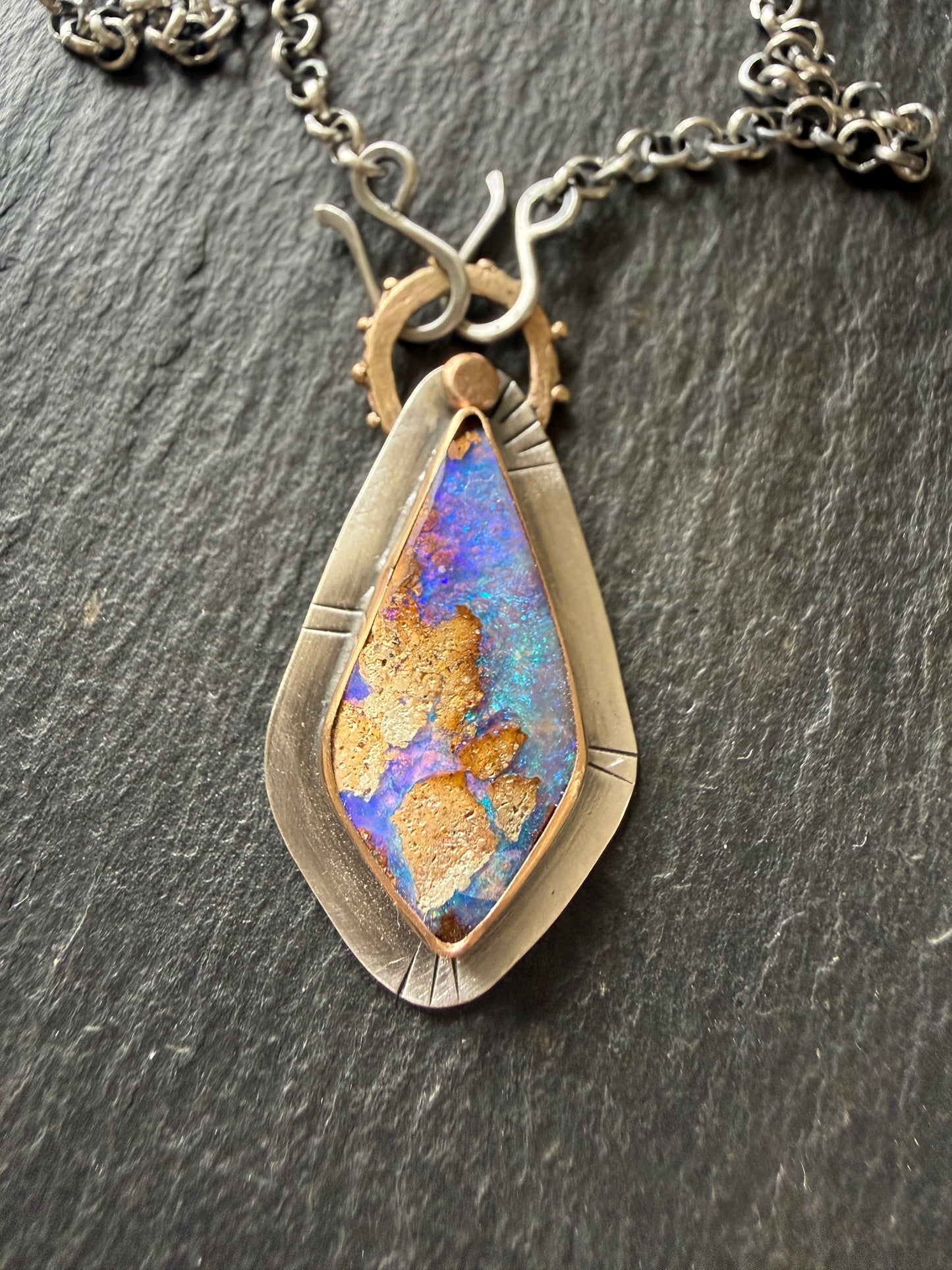 Purple Opal Pendant