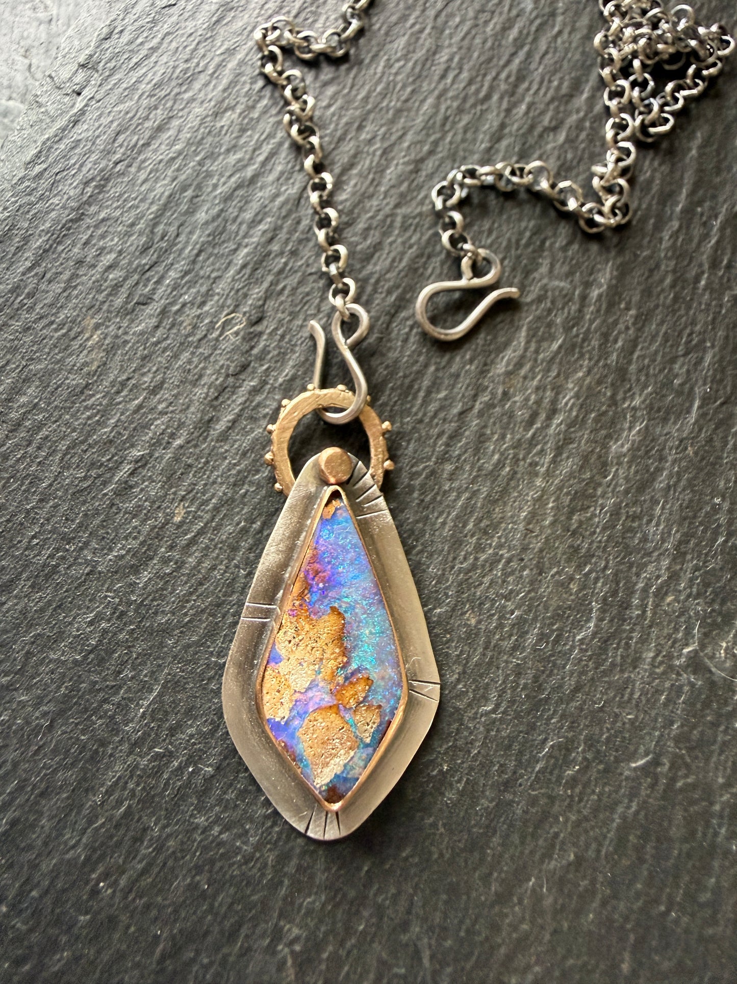 Purple Opal Pendant