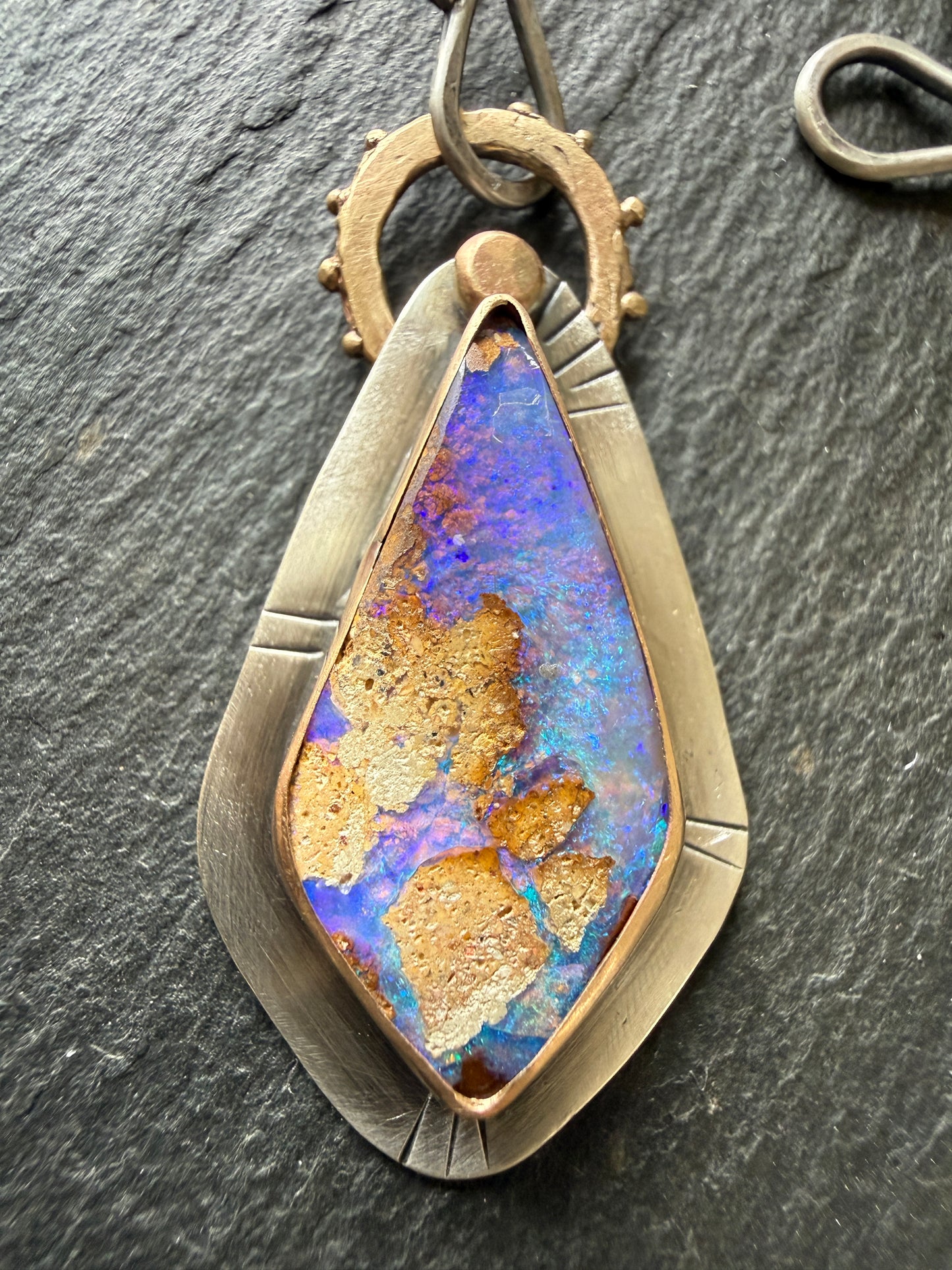 Purple Opal Pendant