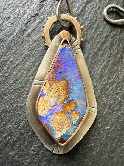 Purple Opal Pendant