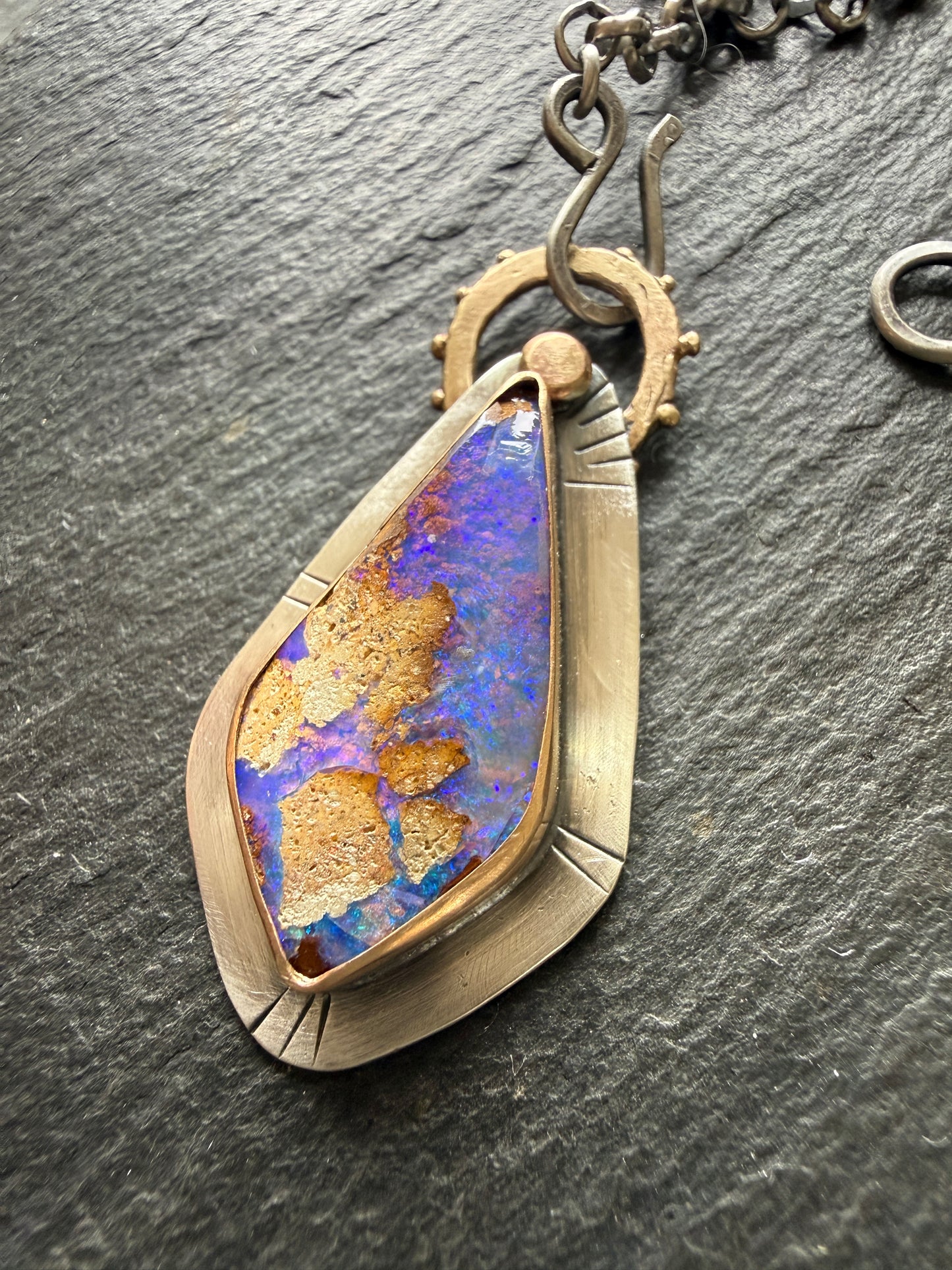 Purple Opal Pendant