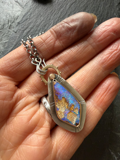 Purple Opal Pendant
