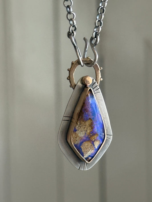 Purple Opal Pendant