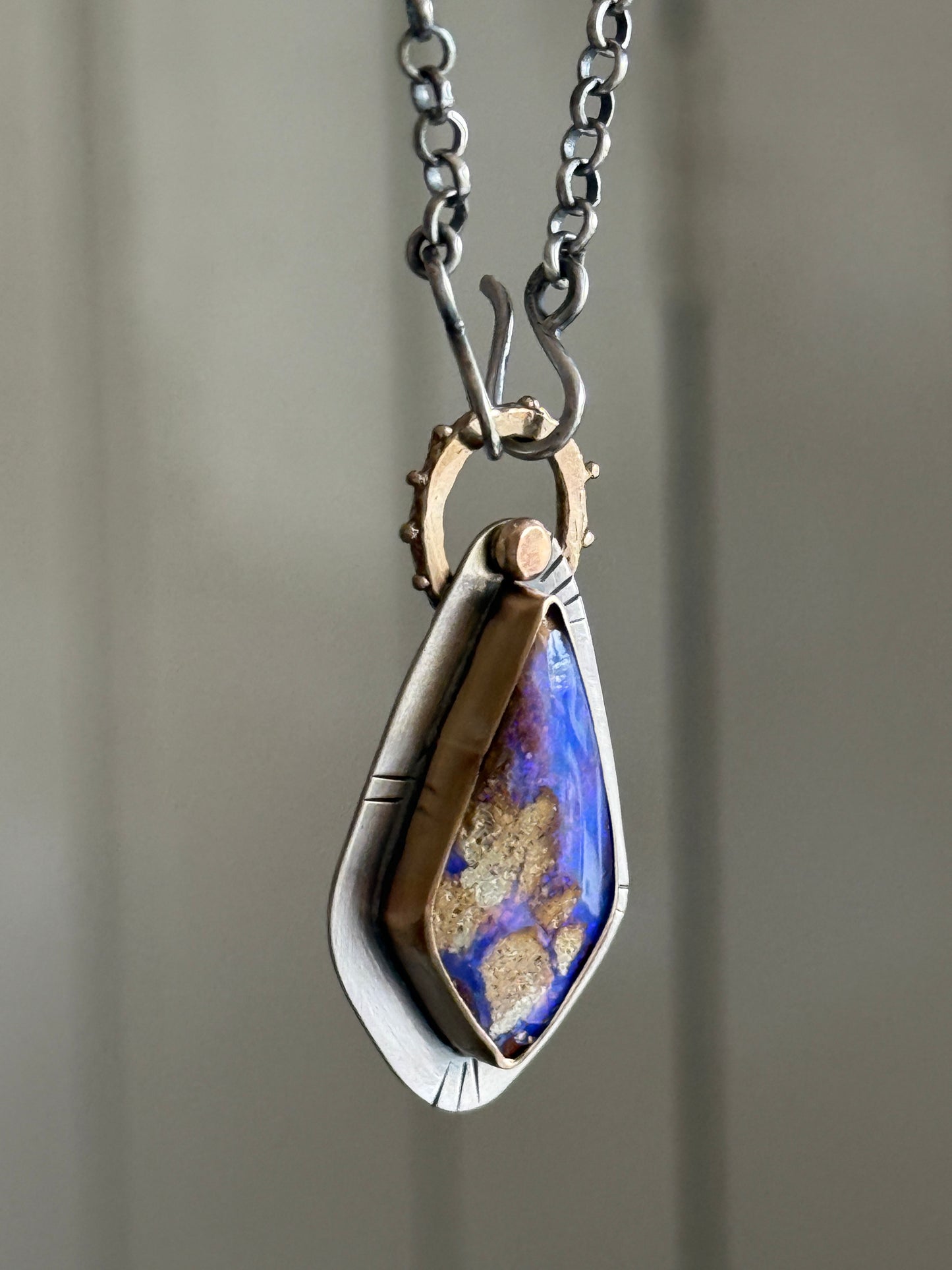 Purple Opal Pendant