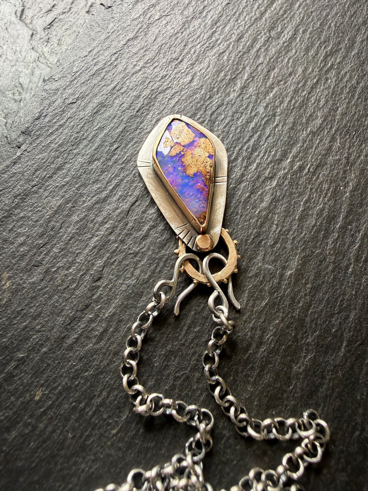 Purple Opal Pendant