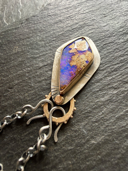 Purple Opal Pendant