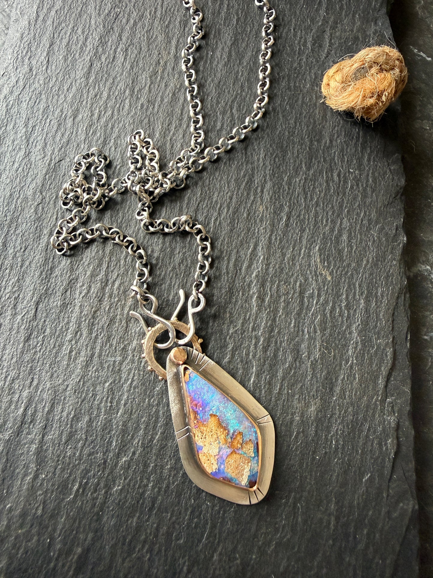 Purple Opal Pendant