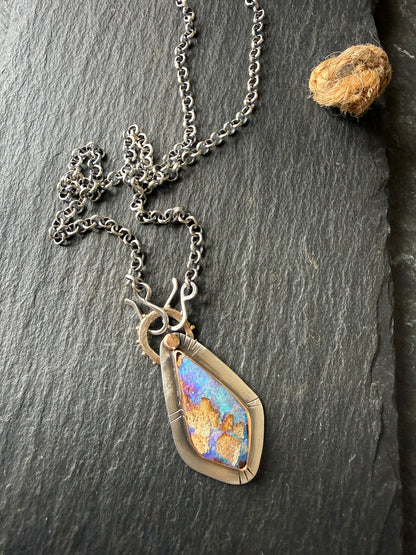 Purple Opal Pendant