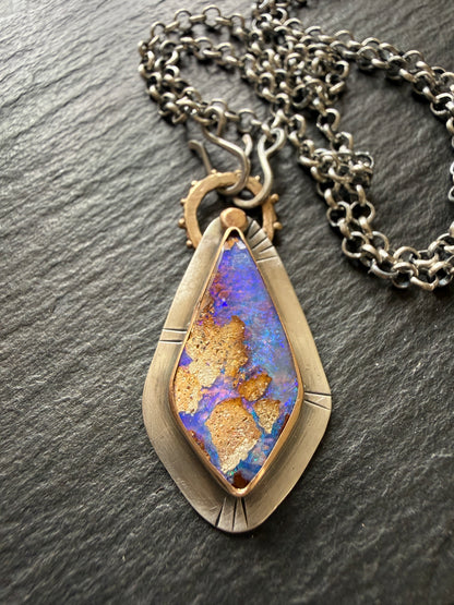 Purple Opal Pendant