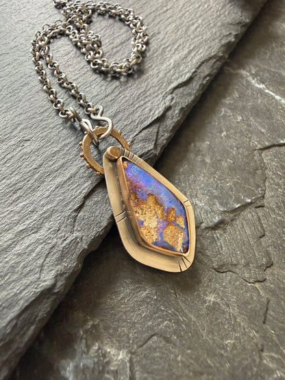 Purple Opal Pendant
