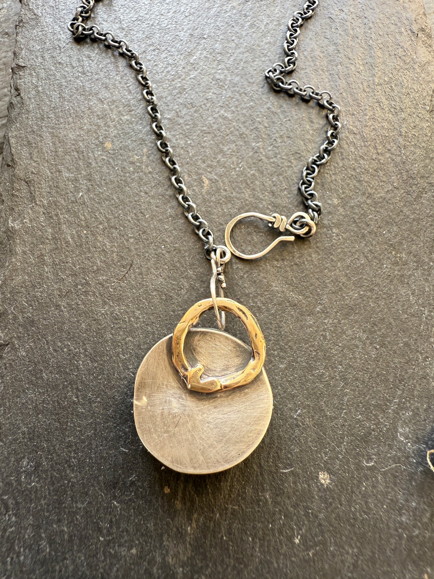 Circular Turquoise Necklace