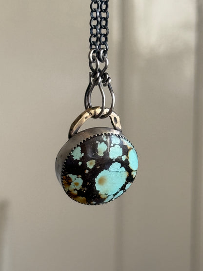 Circular Turquoise Necklace
