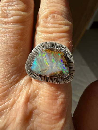 Boulder Ring US 6 3/4 UK N