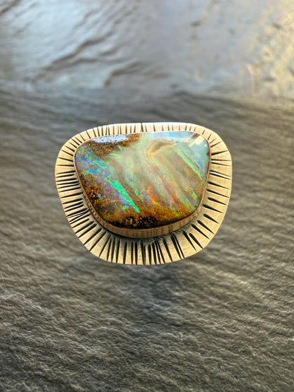 Boulder Ring US 6 3/4 UK N