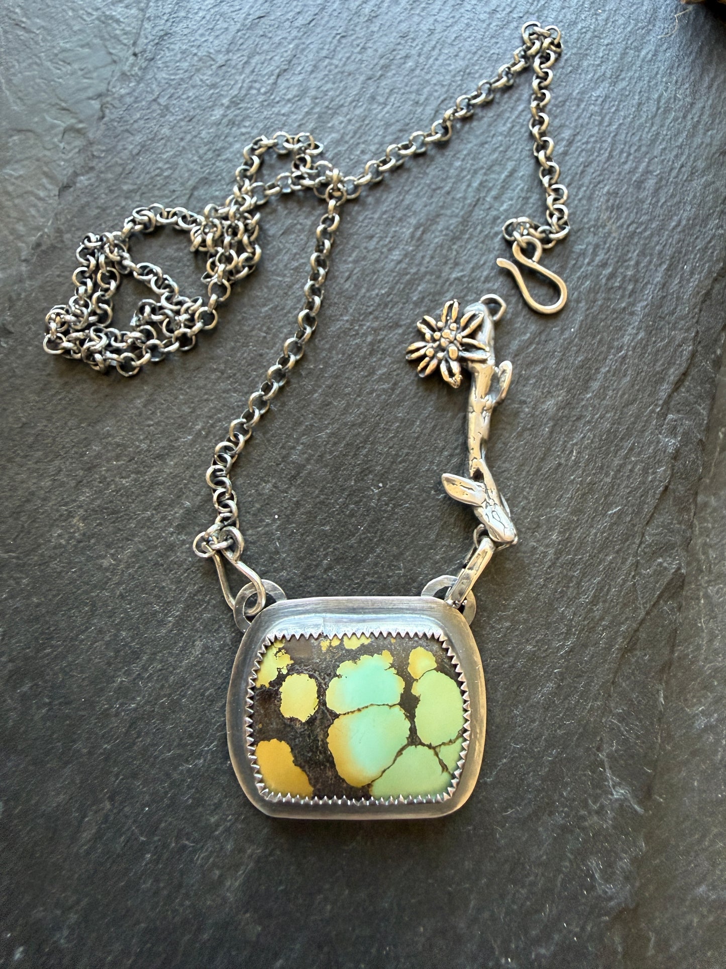 Turquoise Pendant Necklace