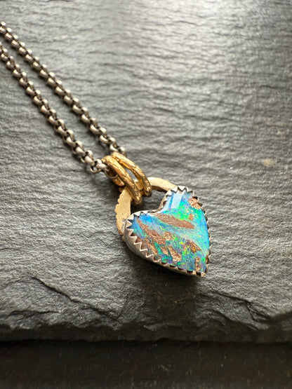 Dainty Opal Necklace