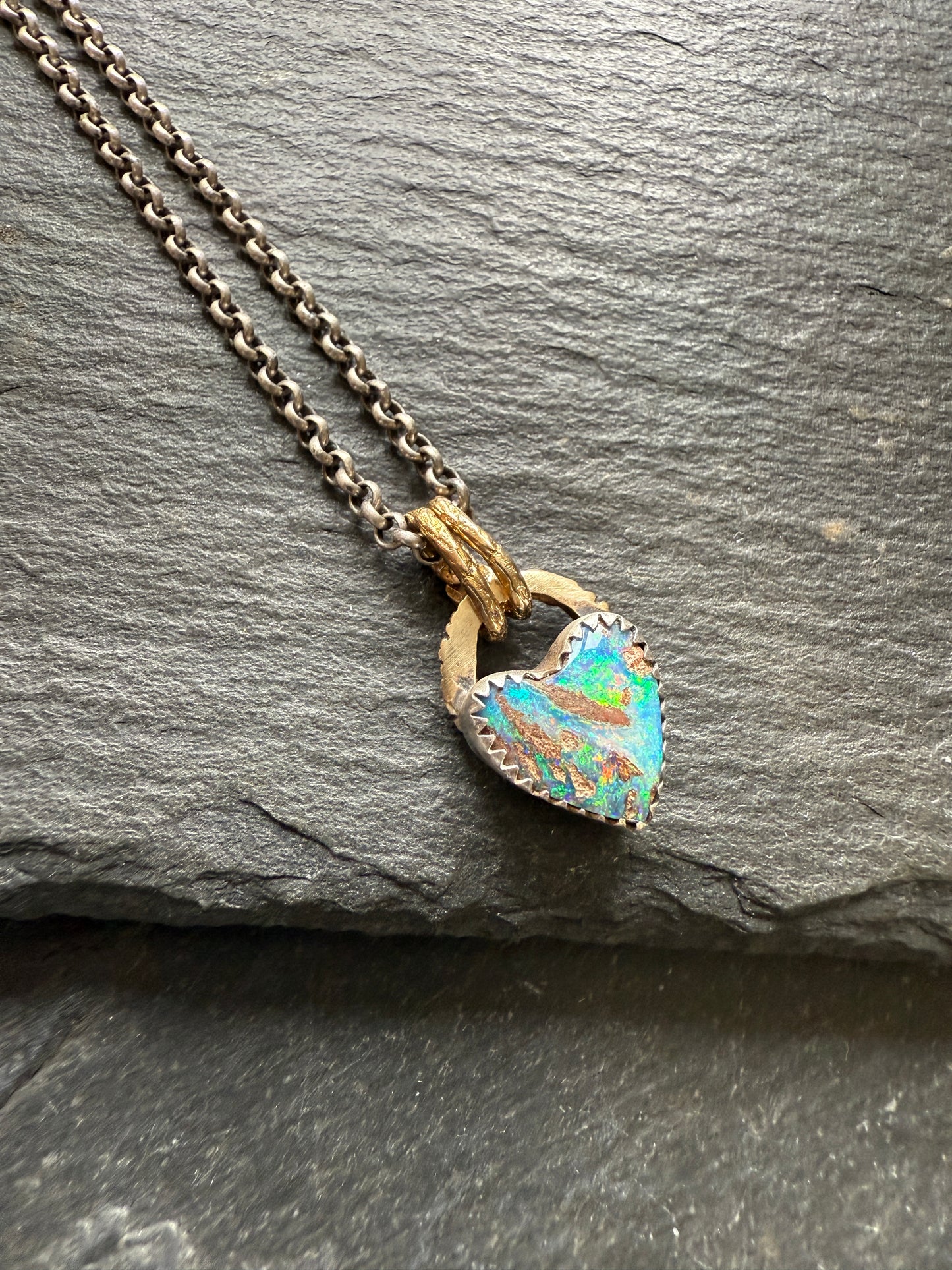 Dainty Opal Necklace
