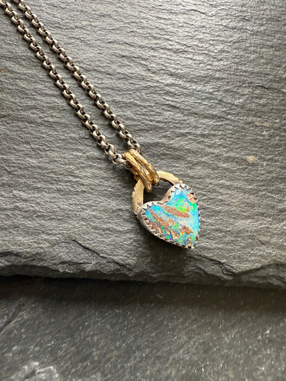 Dainty Opal Necklace