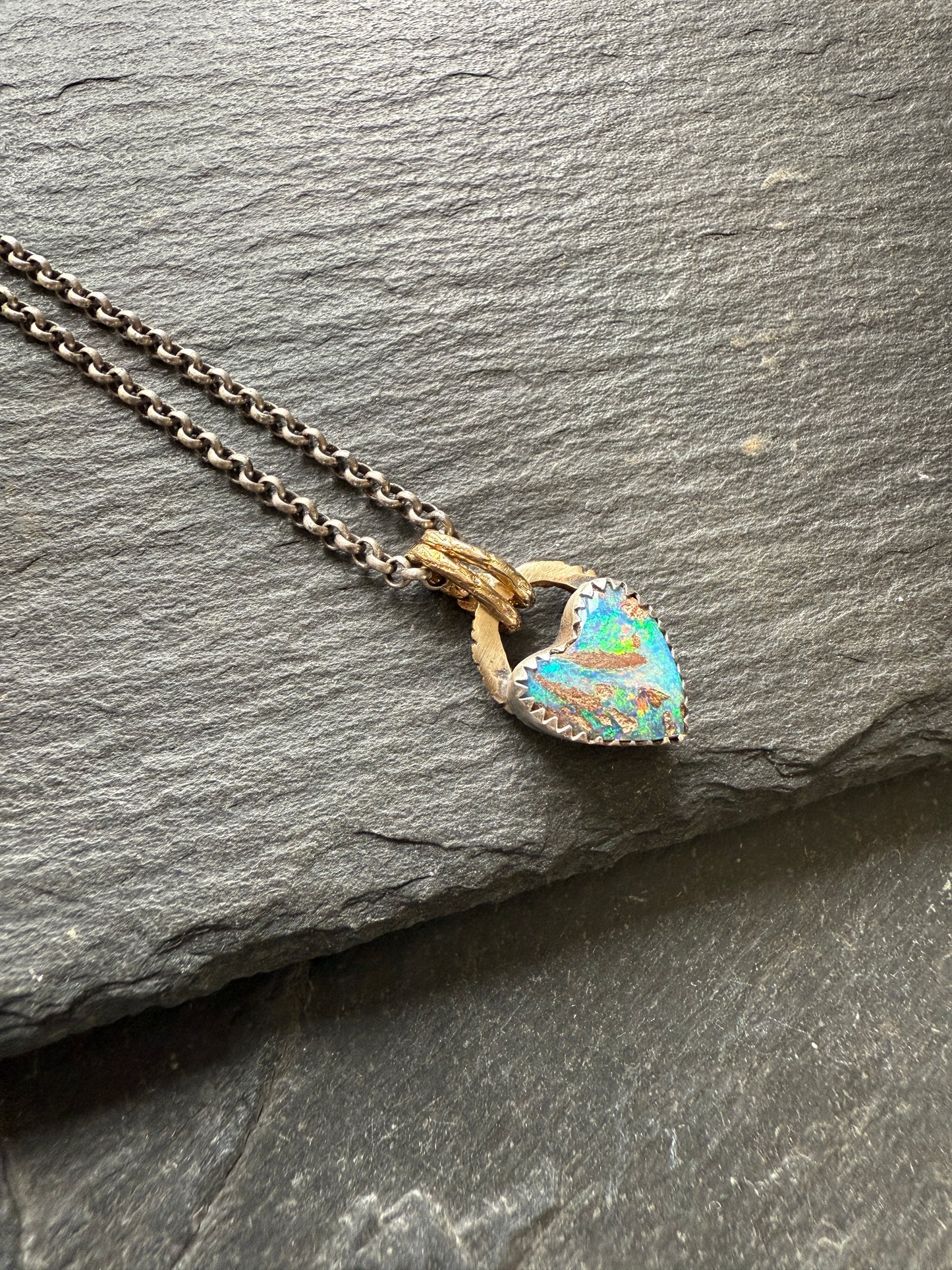 Dainty Opal Necklace