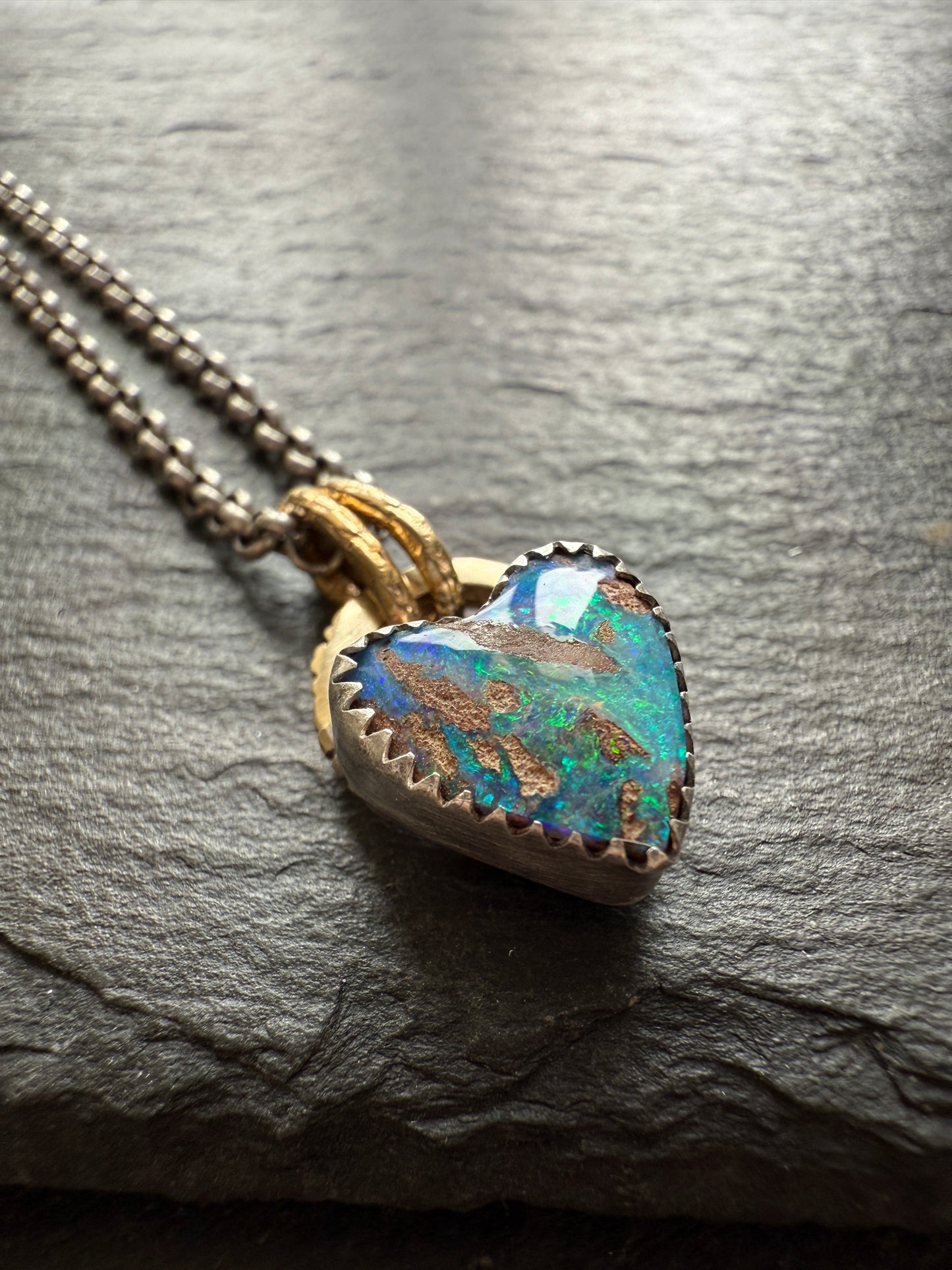 Dainty Opal Necklace