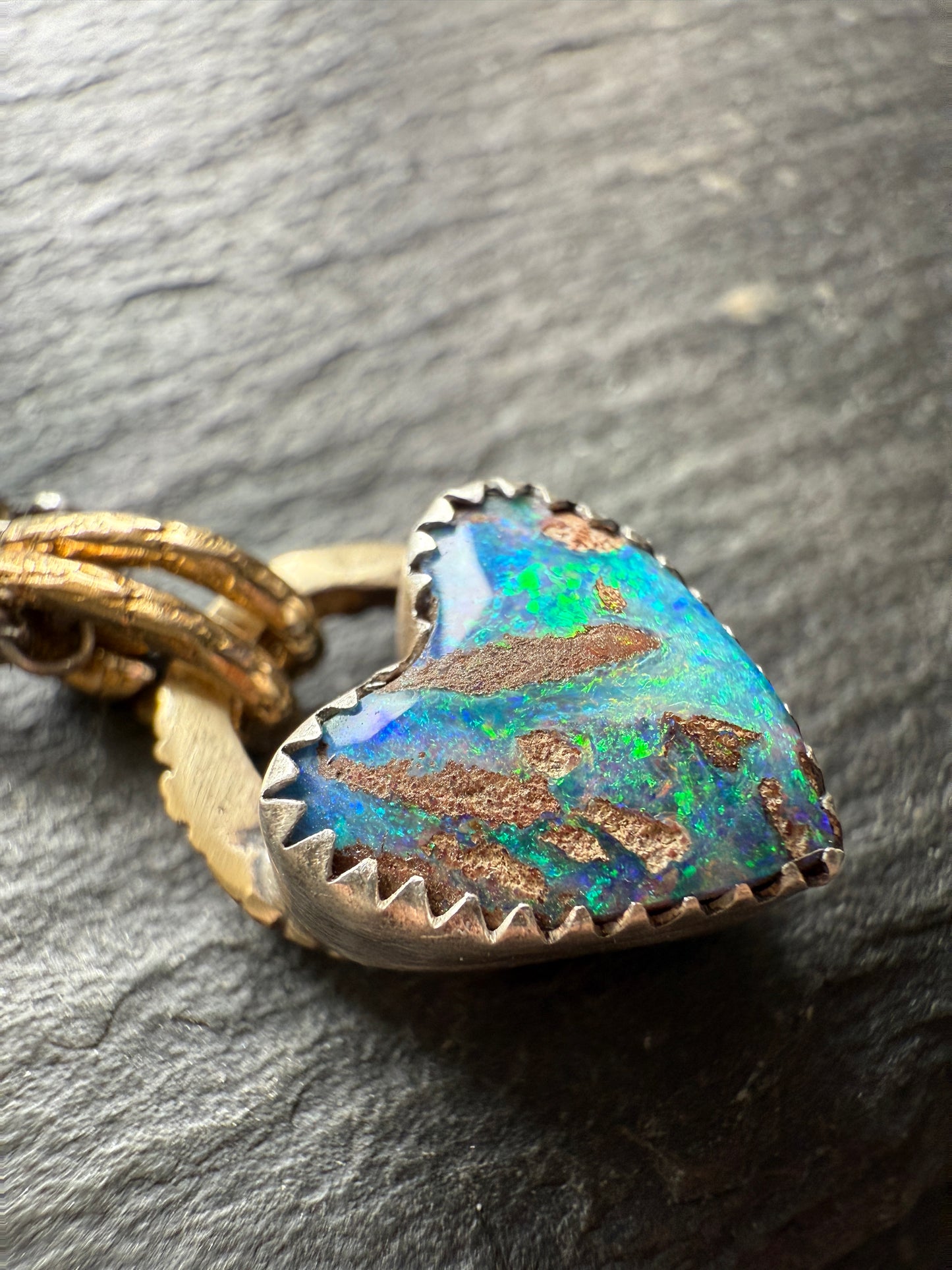 Dainty Opal Necklace