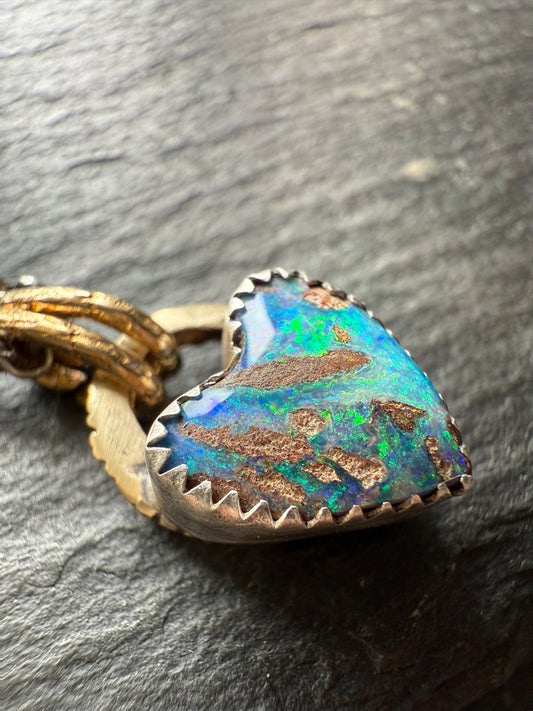 Dainty Opal Necklace