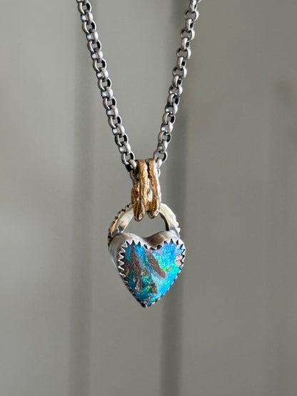 Dainty Opal Necklace