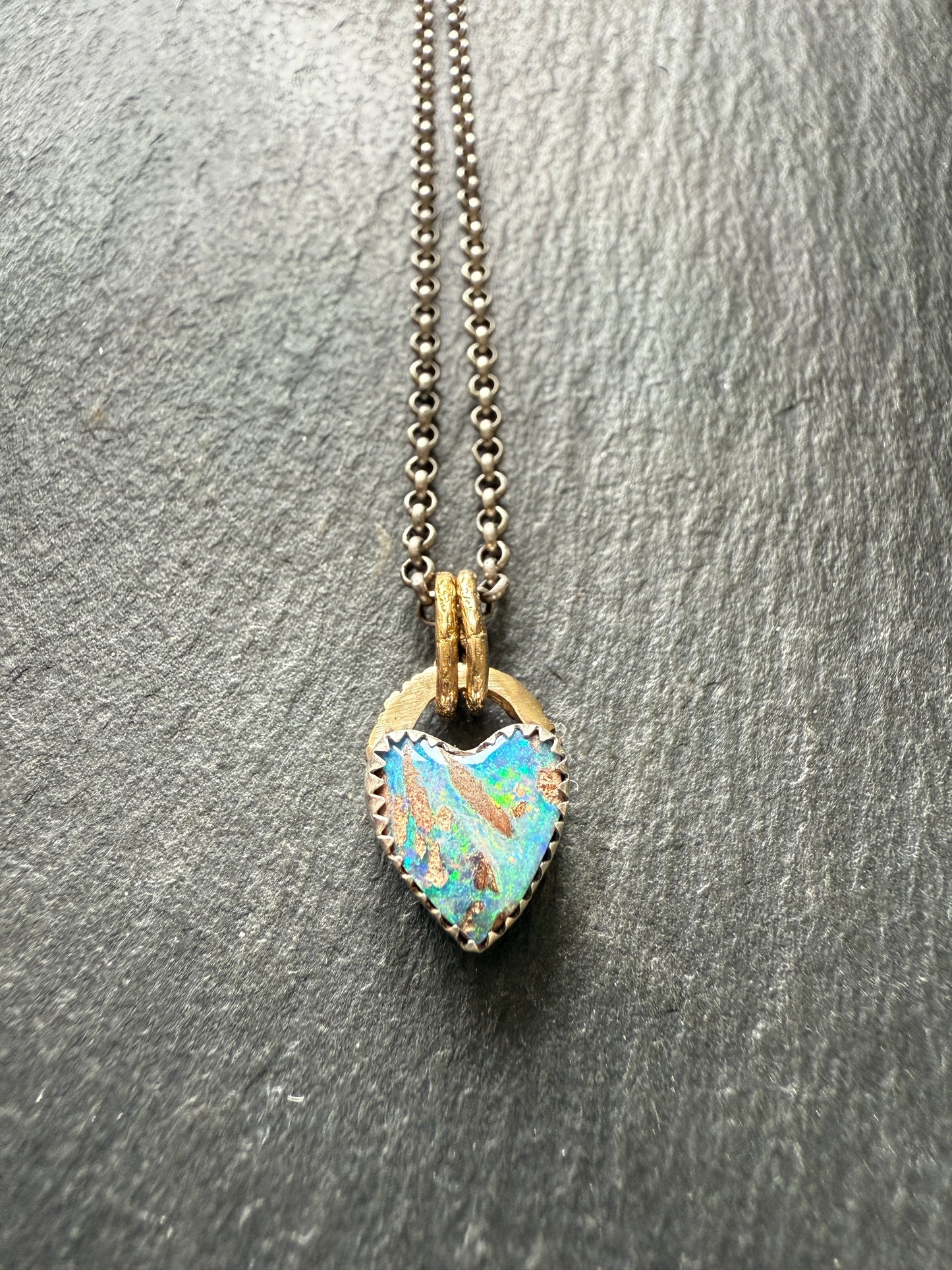 Dainty Opal Necklace