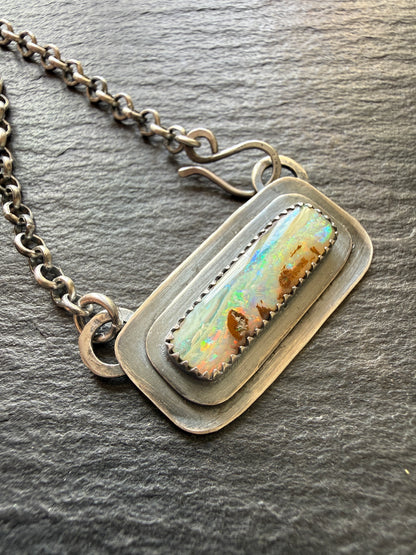 Boulder Opal Layered Necklace
