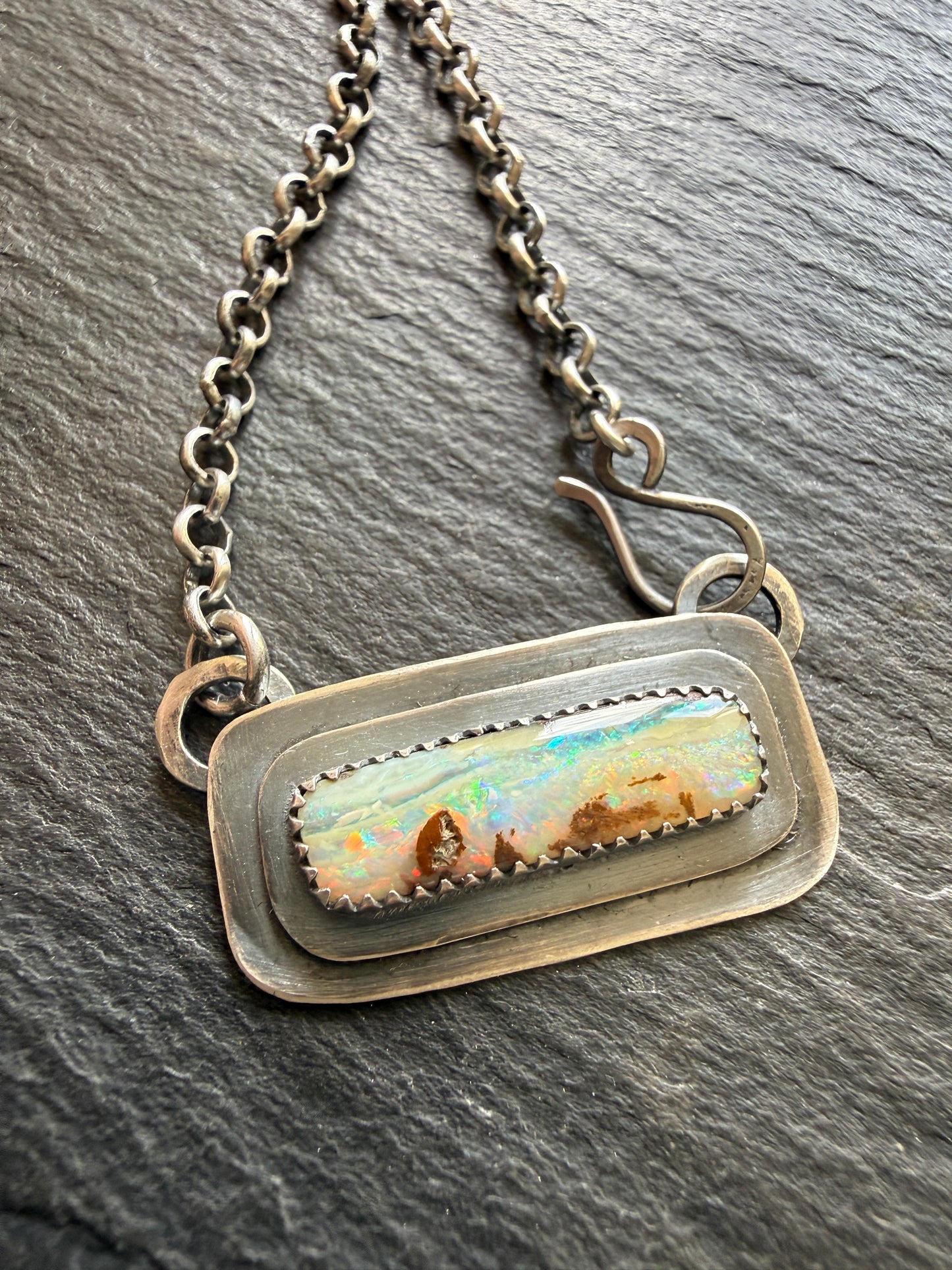 Boulder Opal Layered Necklace