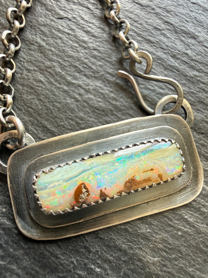Boulder Opal Layered Necklace