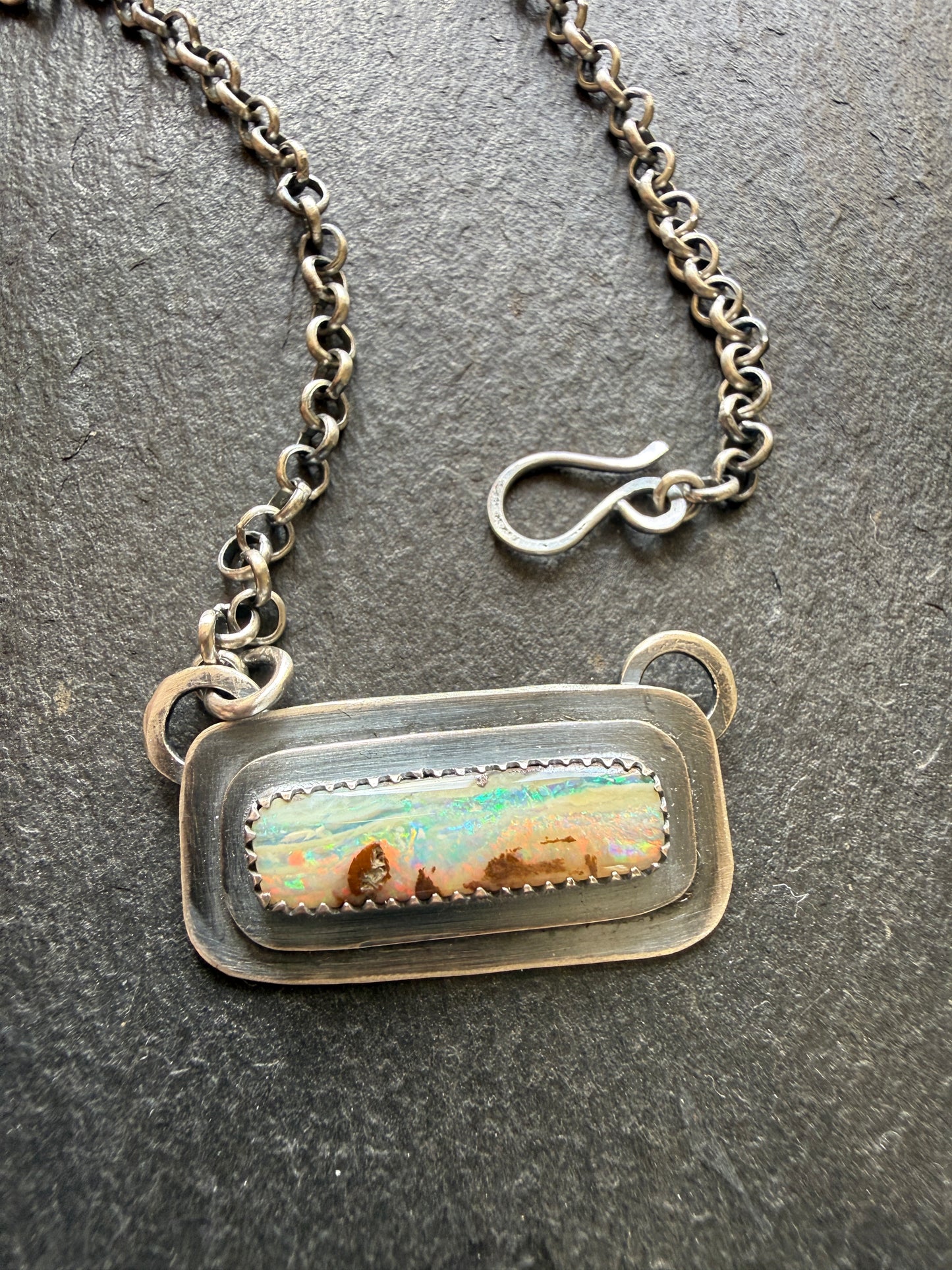 Boulder Opal Layered Necklace