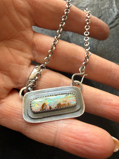 Boulder Opal Layered Necklace