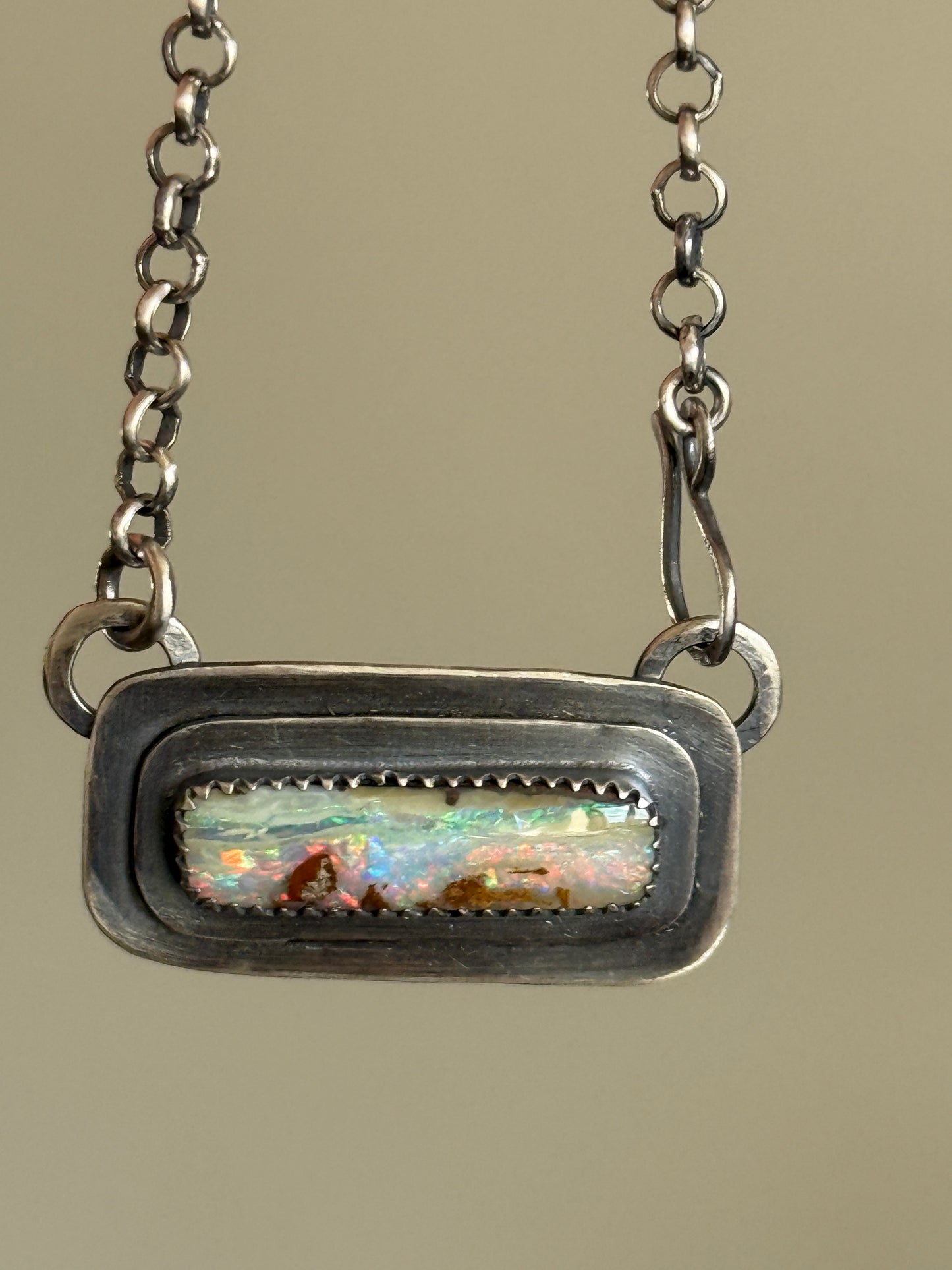 Boulder Opal Layered Necklace