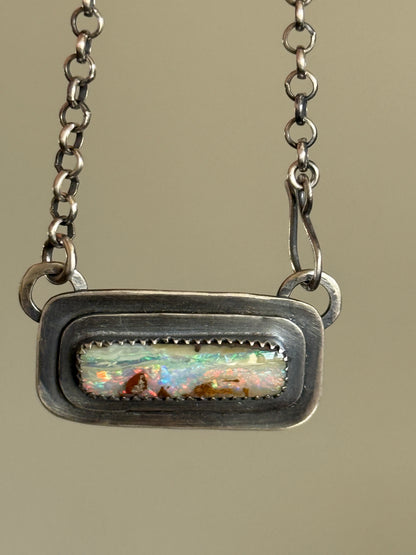 Boulder Opal Layered Necklace
