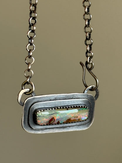 Boulder Opal Layered Necklace