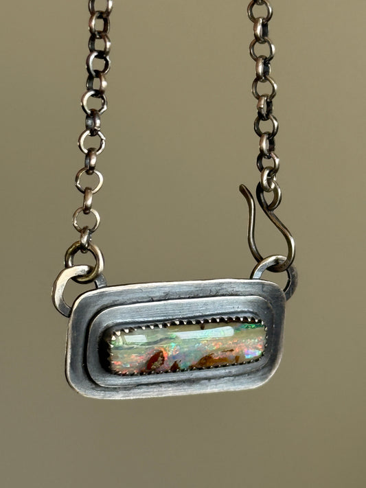 Boulder Opal Layered Necklace